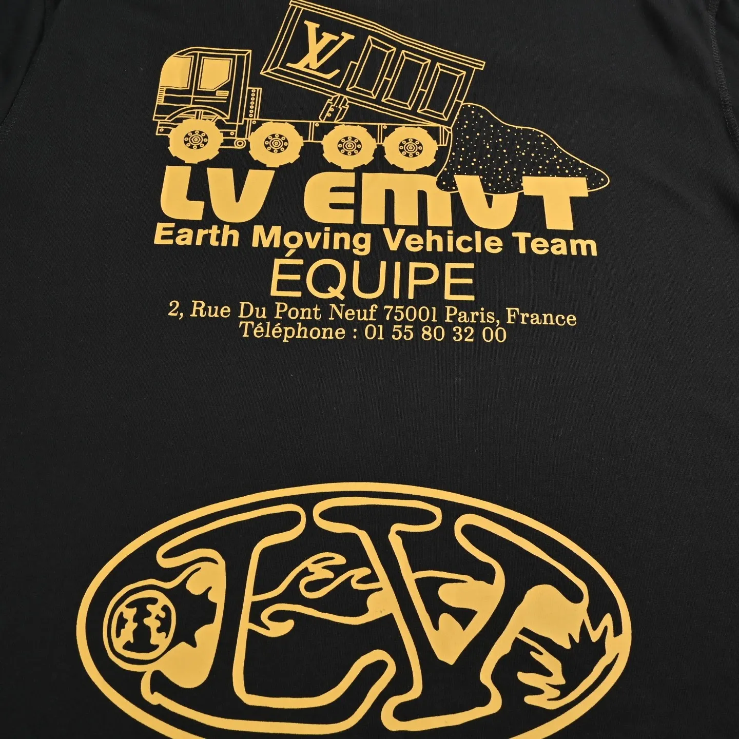 Louis Vuitton/Louis Vuitton 23ss truck short sleeves
